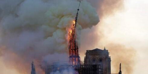 FRANCE-FIRE-NOTRE DAME